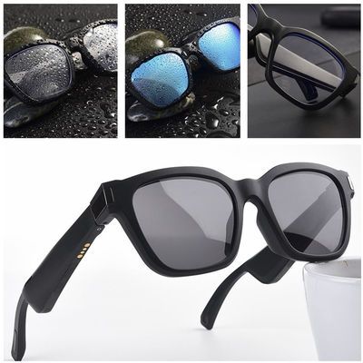بلوتوث 5.0 النظارات الذكية الموسيقى المكالمات الصوتية النظارات الشمسية يمكن أن تتطابق مع العدسات الطبية المتوافقة مع IOS ذكري المظهر