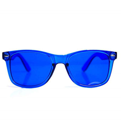 1.7mm سميكة اللون العلاج النظارات الشمسية UV400 الأشعة فوق البنفسجية
