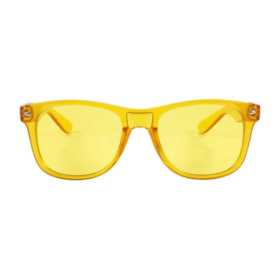 نظارات العلاج بالضوء شقرا شفاء النظارات الشمسية الملونة