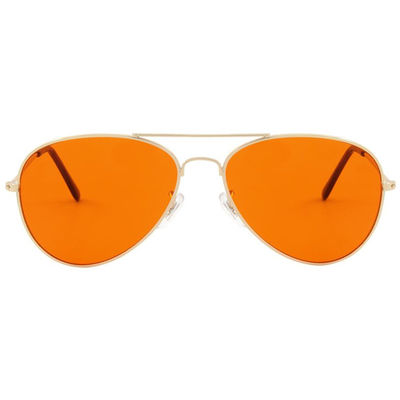 نظارة شمسية بايلوت مكونة من 10 نظارات شمسية ملونة شفافة