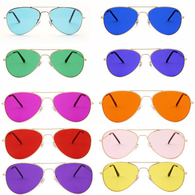 نظارات شمسية ملونة للعلاج بالضوء نظارات Irlen Syndrome