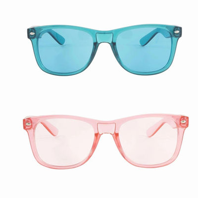 نظارات العلاج بالألوان من مود ريلاكس بعدسات ملونة صن جلاسيس للنساء والرجال للجنسين