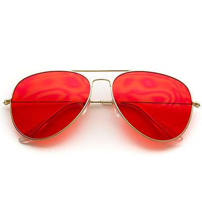نظارة شمسية أفياتور للنساء نظارات شمسية كلاسيكية كبيرة الحجم UV400 حماية مزاج واسترخاء نظارات شمسية