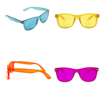 نظارات العلاج بالضوء ، ألوان الحفلات ، لوازم النظارات الشمسية للجنسين ، نظارات الاسترخاء