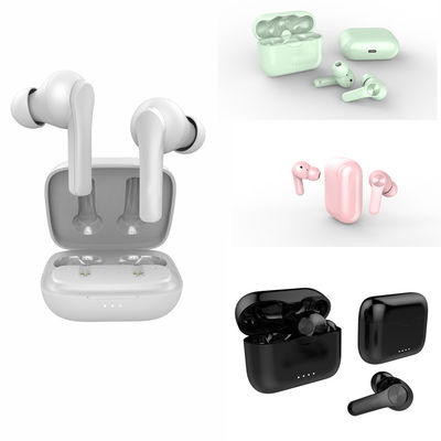TWS Earphone بلوتوث 5.0 Headphones Wireless For رياضةs White